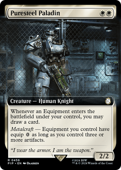 Puresteel Paladin (0456) (Extended Art) - Foil