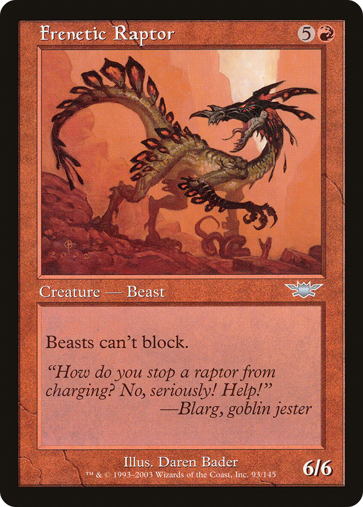 Frenetic Raptor - Foil