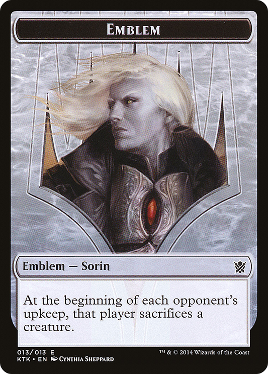Sorin, Solemn Visitor Emblem (013)