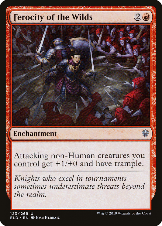 Ferocity of the Wilds - Foil