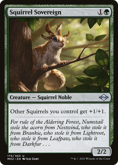 Squirrel Sovereign - Foil