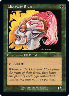 Llanowar Elves (Retro Frame)