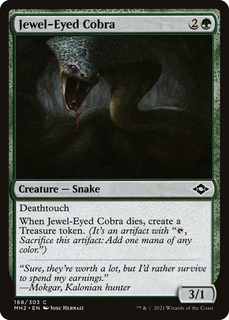 Jewel-Eyed Cobra - Foil