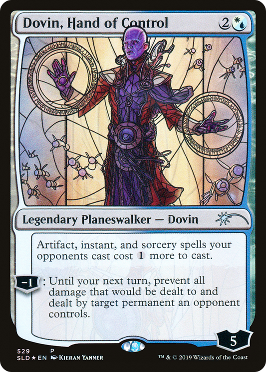 Dovin, Hand of Control (529) (Showcase) - Foil