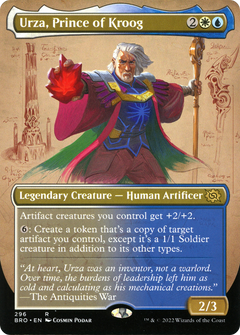 Urza, Prince of Kroog (296) (Borderless)