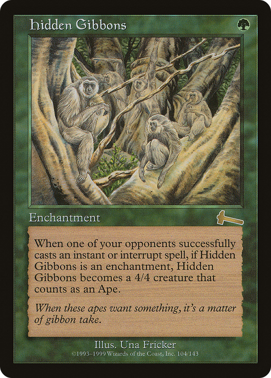 Hidden Gibbons - Foil
