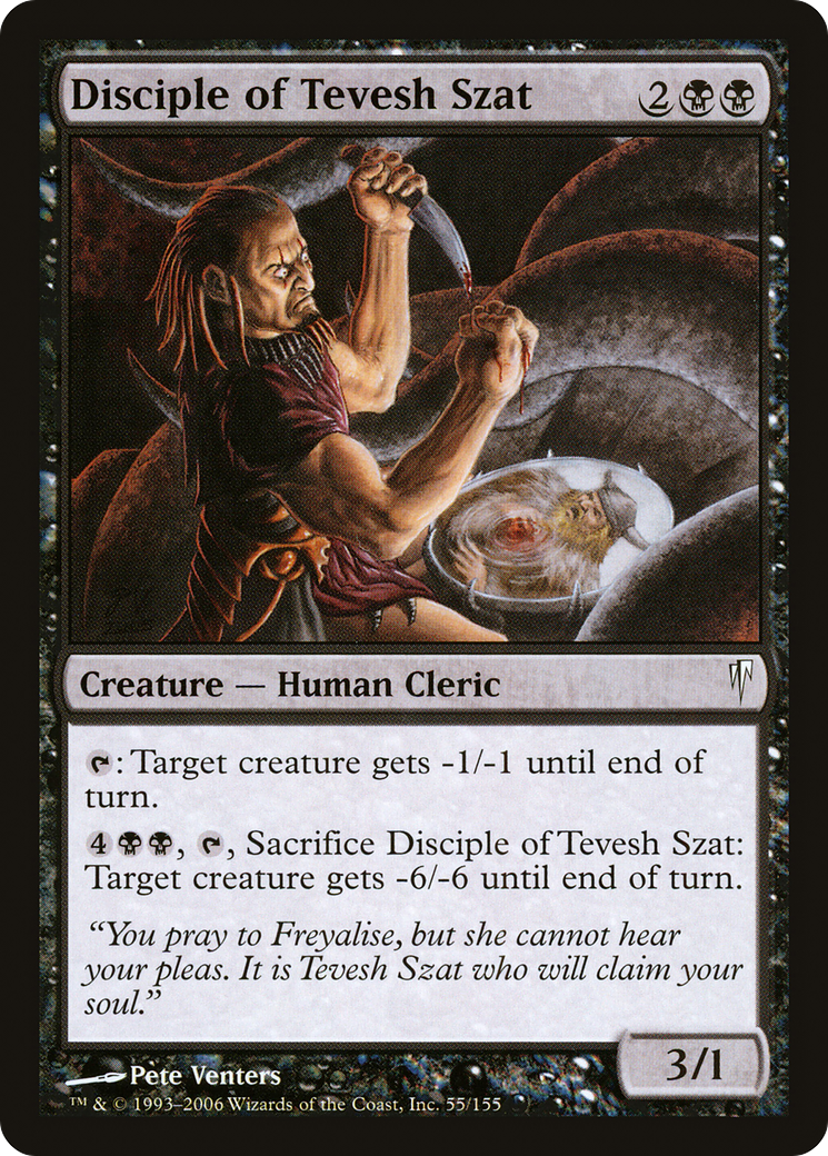 Disciple of Tevesh Szat - Foil