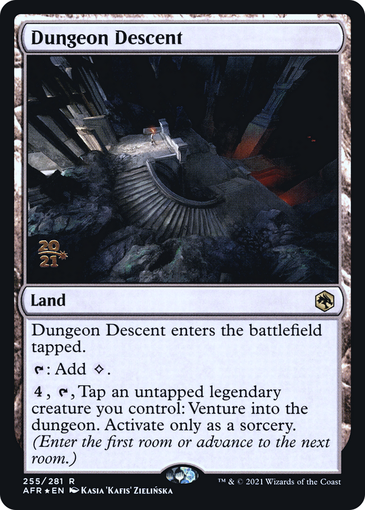 Dungeon Descent (255) (Prerelease) - Foil