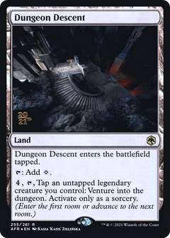 Dungeon Descent (255) (Prerelease) - Foil