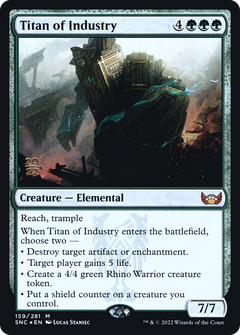 Titan of Industry (159) (Prerelease) (PSNC) - Foil