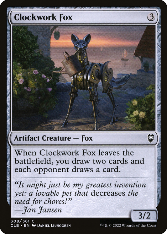 Clockwork Fox - Foil