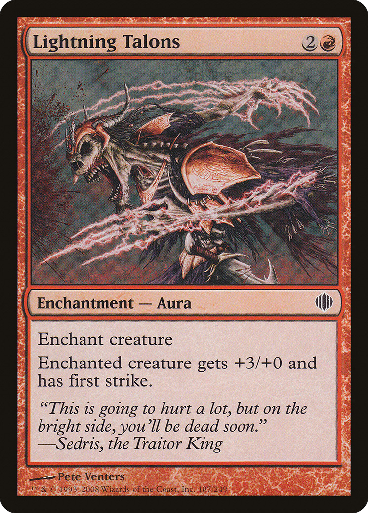 Lightning Talons - Foil