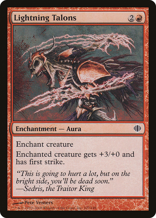 Lightning Talons - Foil