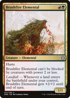 Brushfire Elemental - Foil