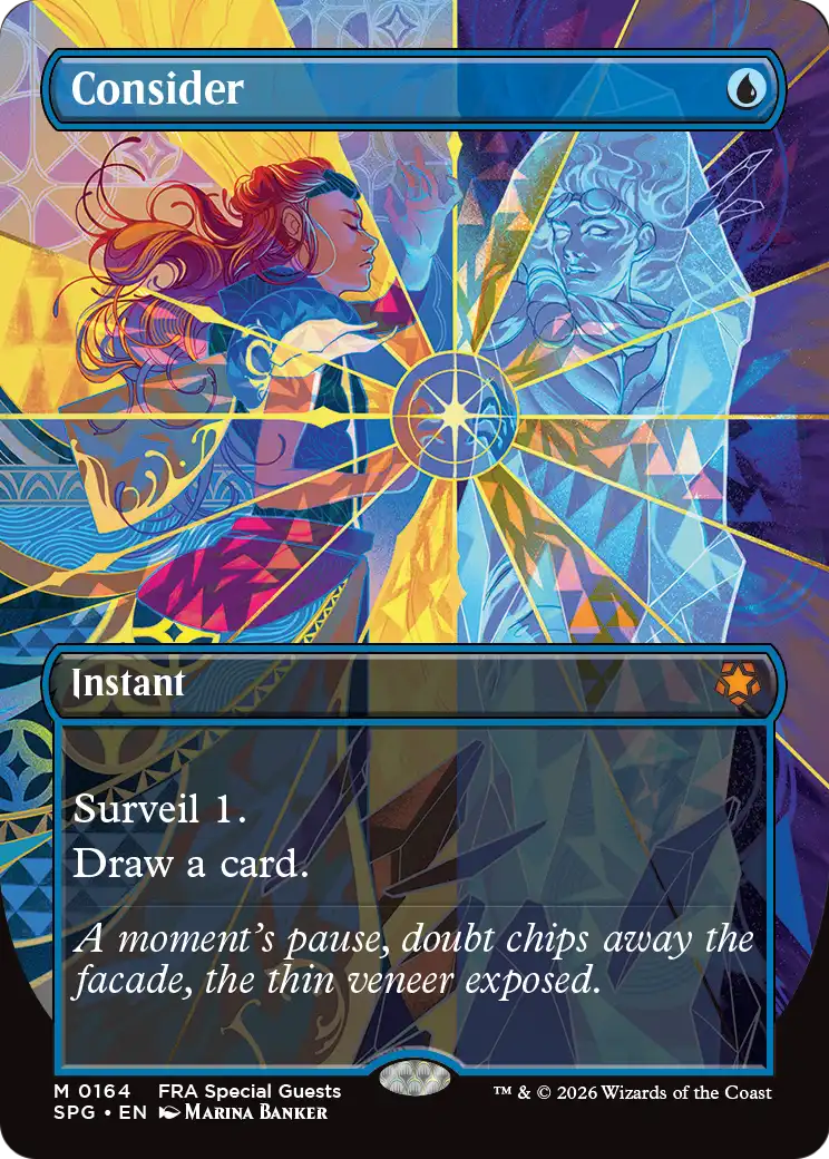 Consider (0164) (Borderless) (SPG) - Foil