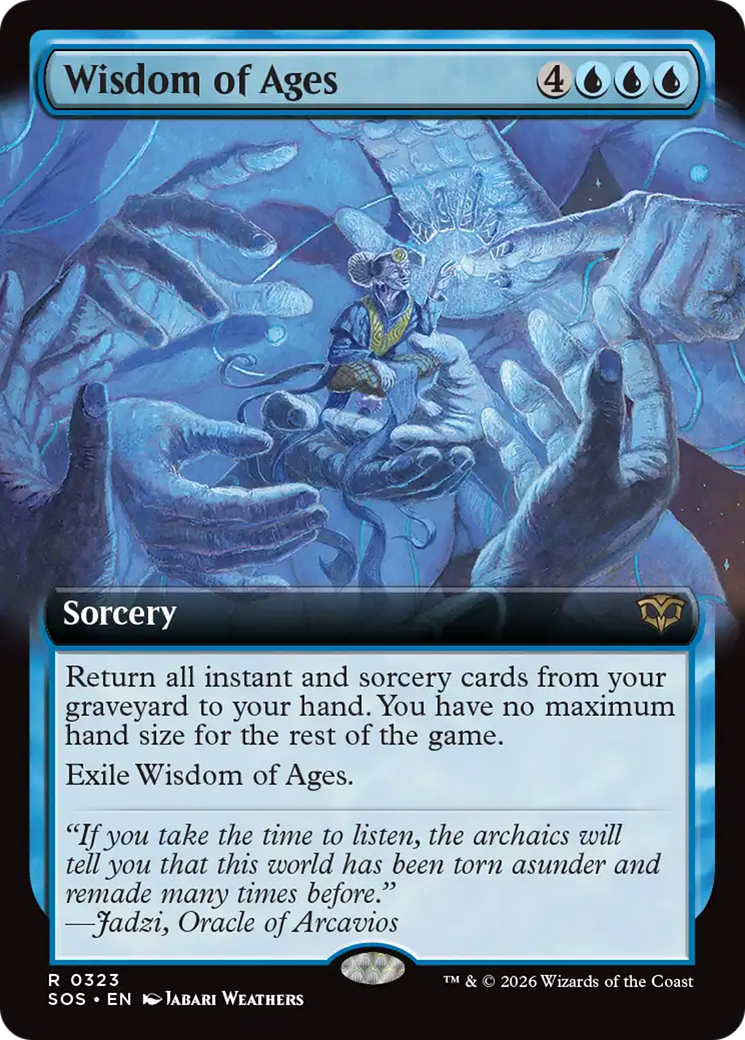 Wisdom of Ages (0323) (Extended Art) (SOS) - Foil