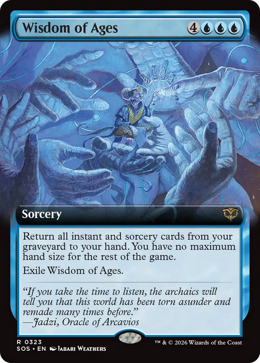 Wisdom of Ages (0323) (Extended Art) (SOS) - Foil