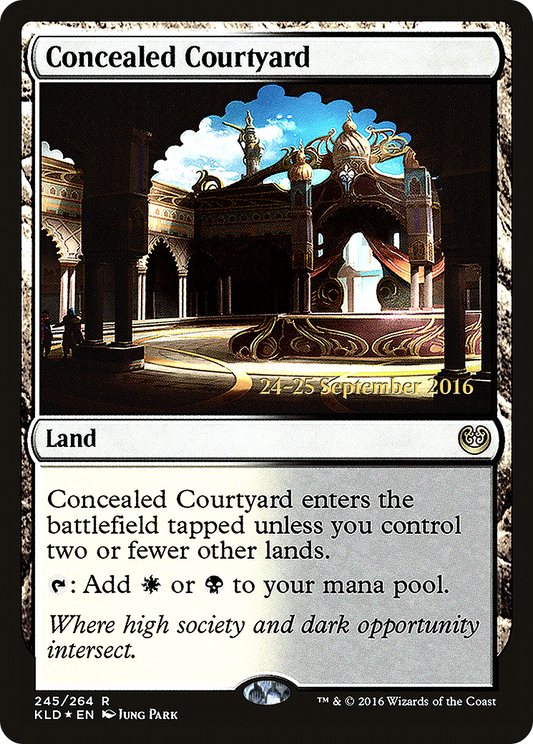 Concealed Courtyard (245) (Prerelease) - Foil