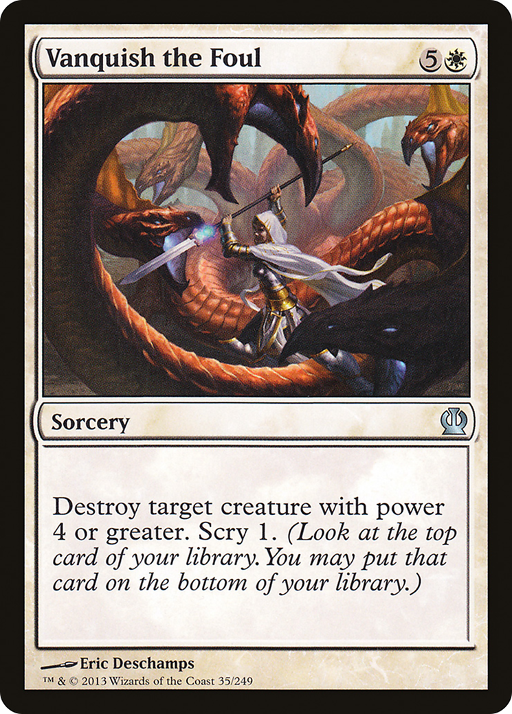 Vanquish the Foul - Foil