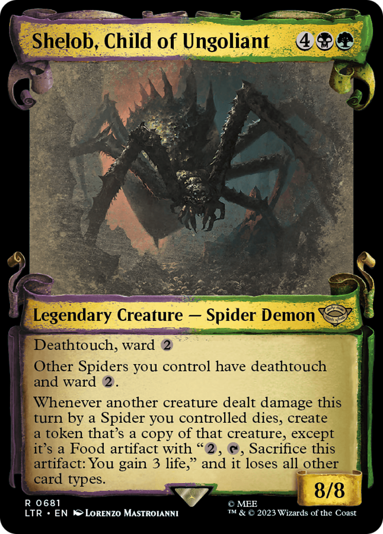 Shelob, Child of Ungoliant (0681) (Showcase) - Silver Foil