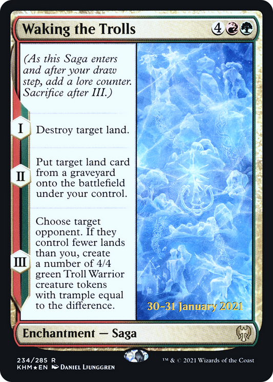 Waking the Trolls (234) (Prerelease) - Foil