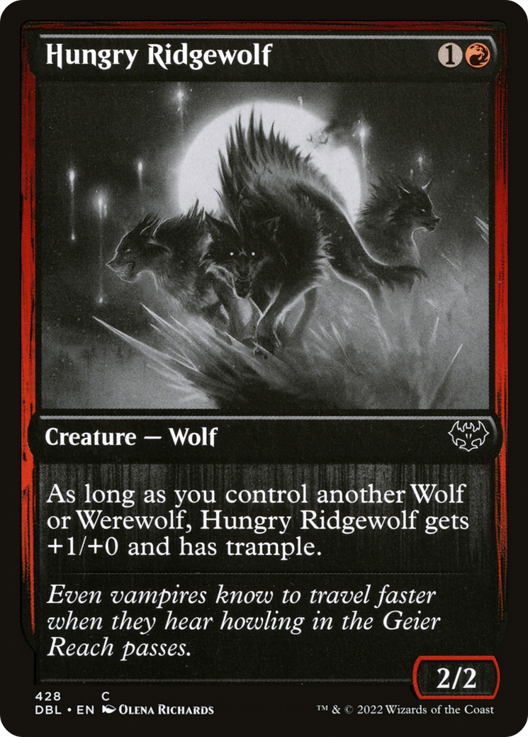 Hungry Ridgewolf - Foil