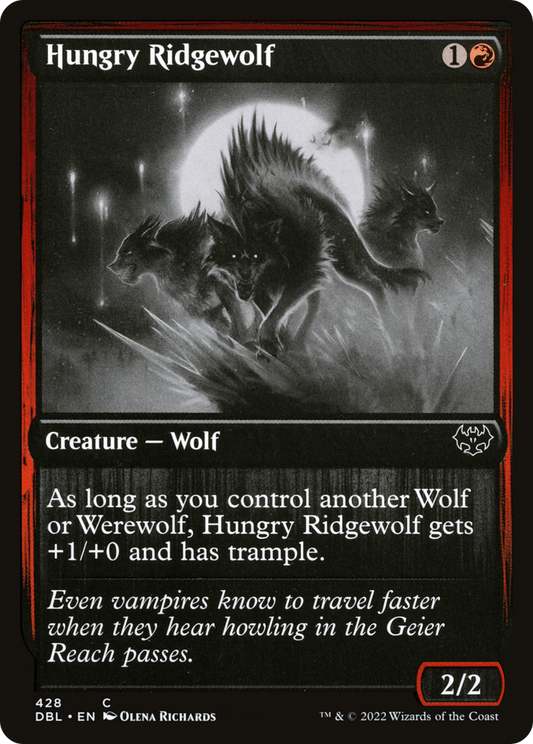 Hungry Ridgewolf - Foil