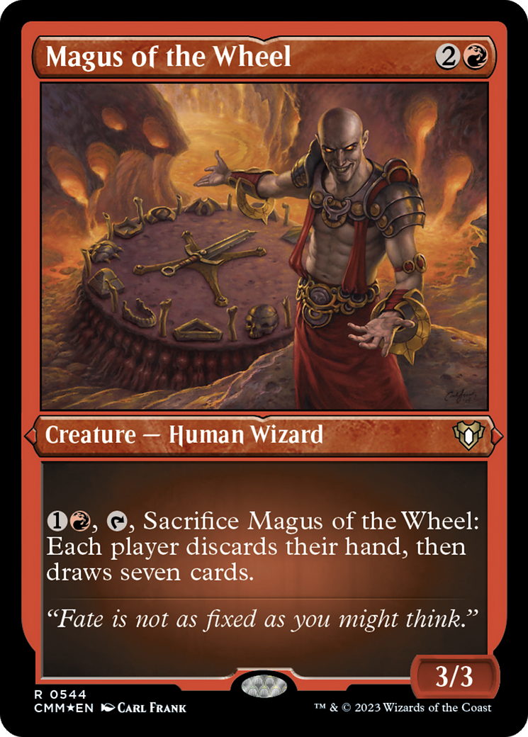 Magus of the Wheel (0544) - Foil Etched