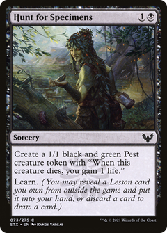 Hunt for Specimens - Foil