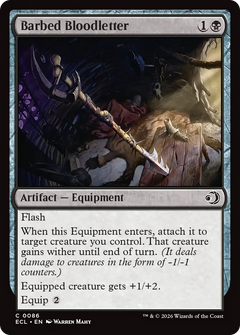 Barbed Bloodletter (0086) (ECL) - Foil