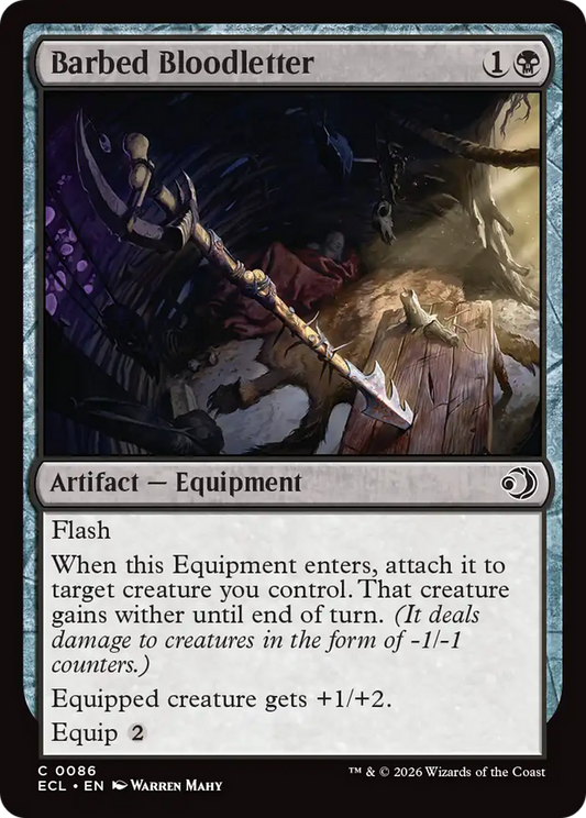 Barbed Bloodletter (0086) (ECL) - Foil