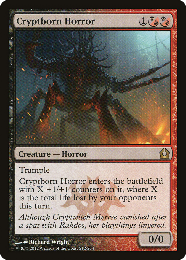 Cryptborn Horror - Foil