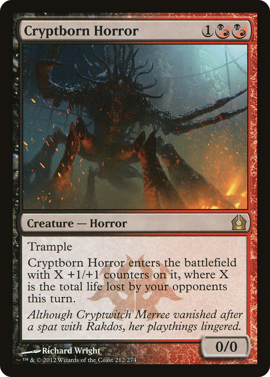 Cryptborn Horror - Foil