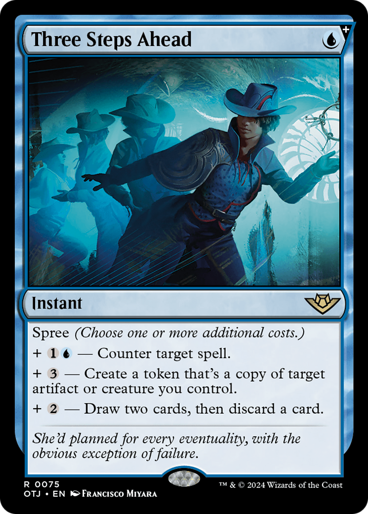 Three Steps Ahead - Foil