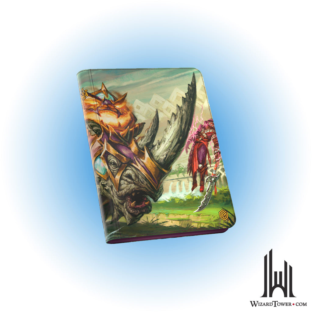 Binder - Zipfolio Xenoskin Tarkir Dargonstorm Skirmish Rhino 9-Pocket