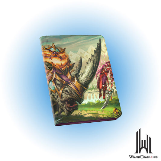 Binder - Zipfolio Xenoskin Tarkir Dargonstorm Skirmish Rhino 9-Pocket