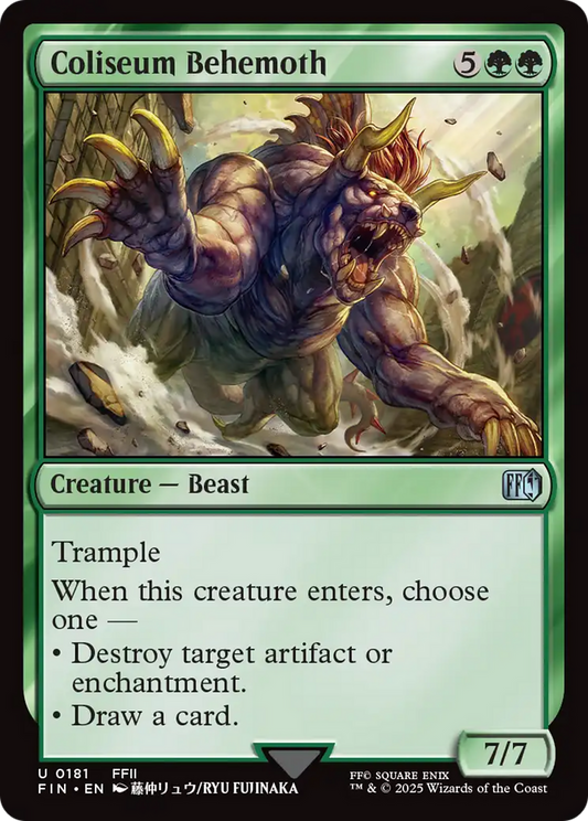 Coliseum Behemoth - Foil