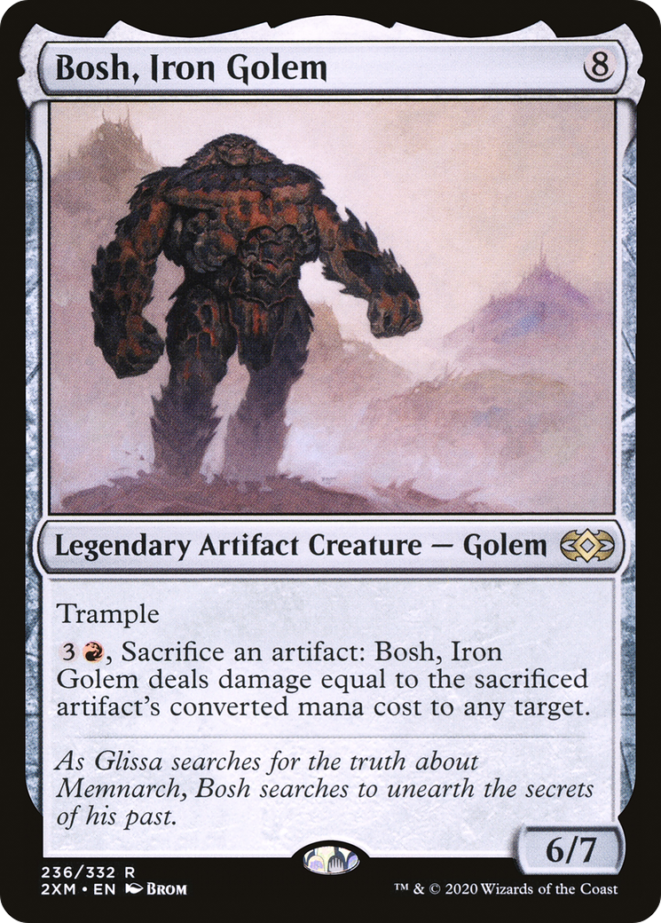 Bosh, Iron Golem - Foil