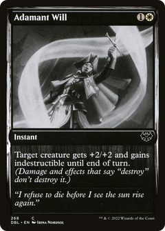 Adamant Will - Foil