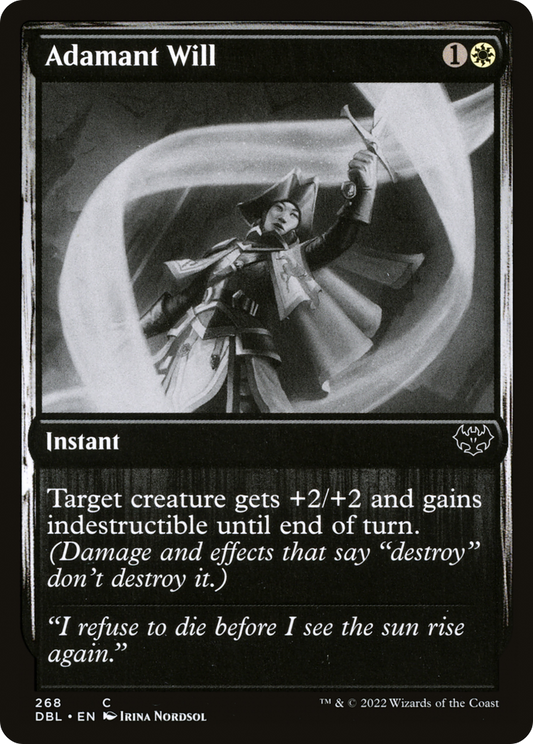 Adamant Will - Foil
