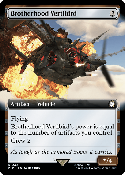 Brotherhood Vertibird (0431) (Extended Art)