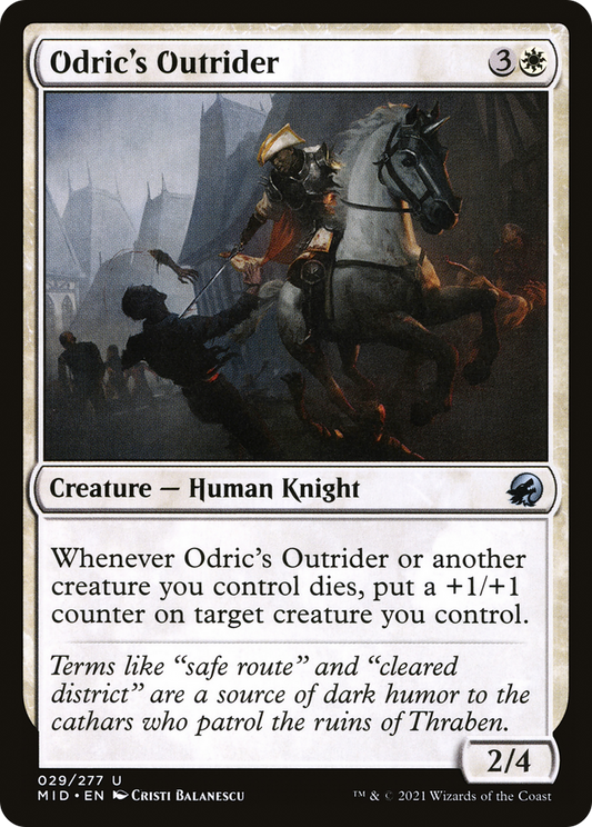 Odric's Outrider - Foil
