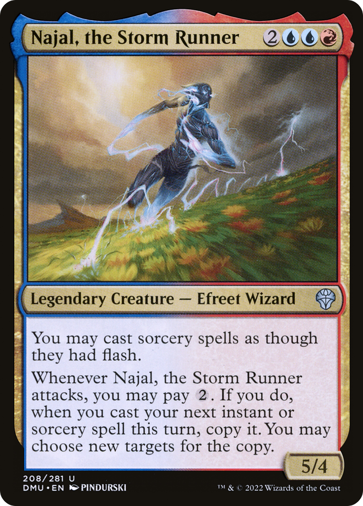 Najal, the Storm Runner - Foil