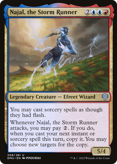 Najal, the Storm Runner - Foil