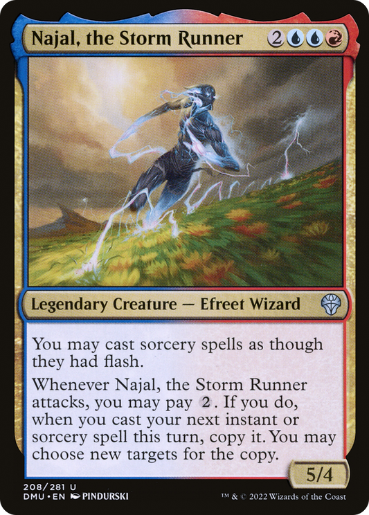 Najal, the Storm Runner - Foil