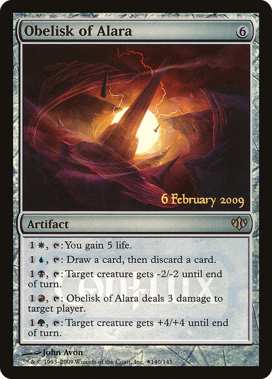Obelisk of Alara (140) - Foil