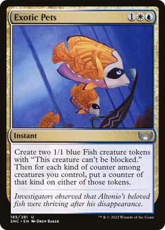 Exotic Pets - Foil