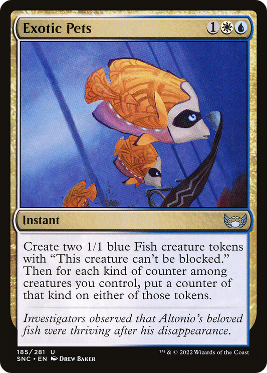 Exotic Pets - Foil