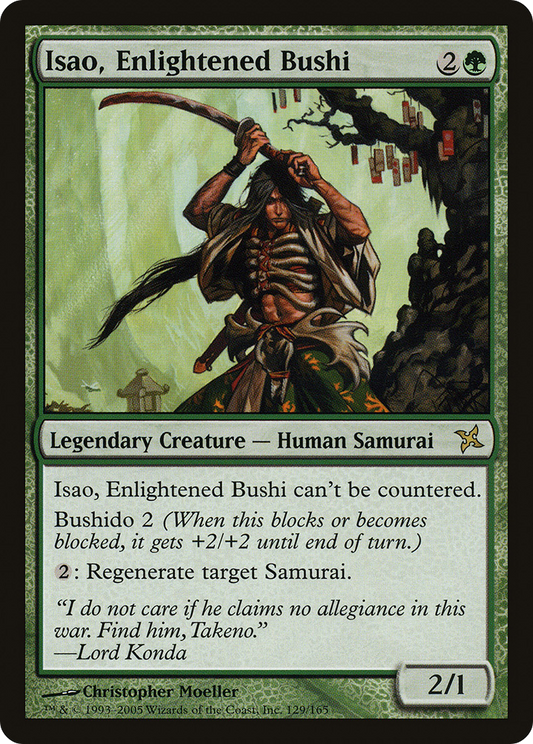Isao, Enlightened Bushi - Foil