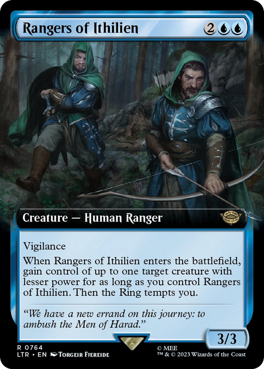Rangers of Ithilien (0764) (Extended Art) - Surge Foil